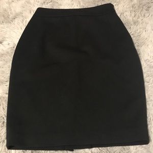 Tahiti Black Side Sip Pencil Skirt Size 4